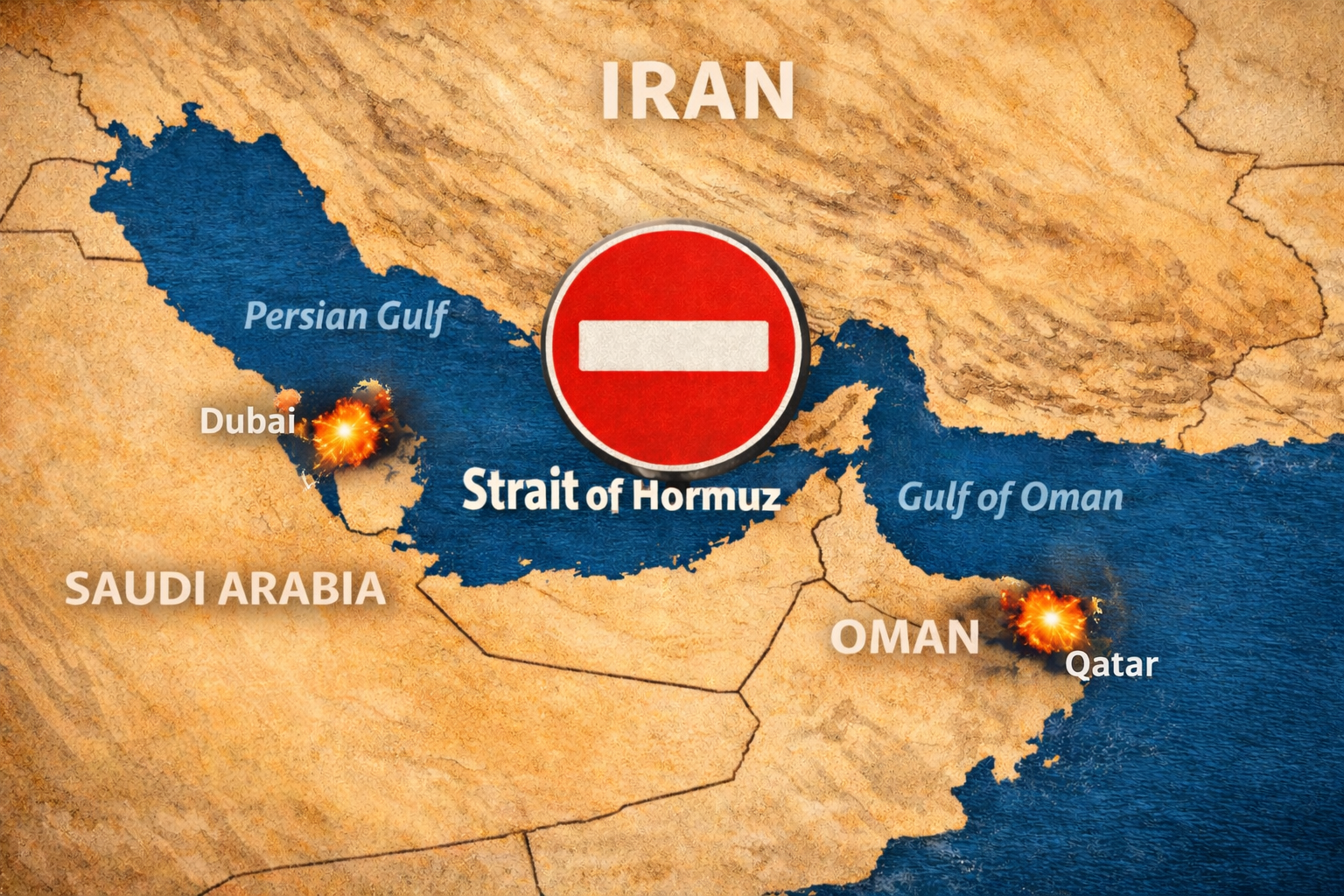 Angriffe aus dem Iran treiben die Ölpreise hoch.