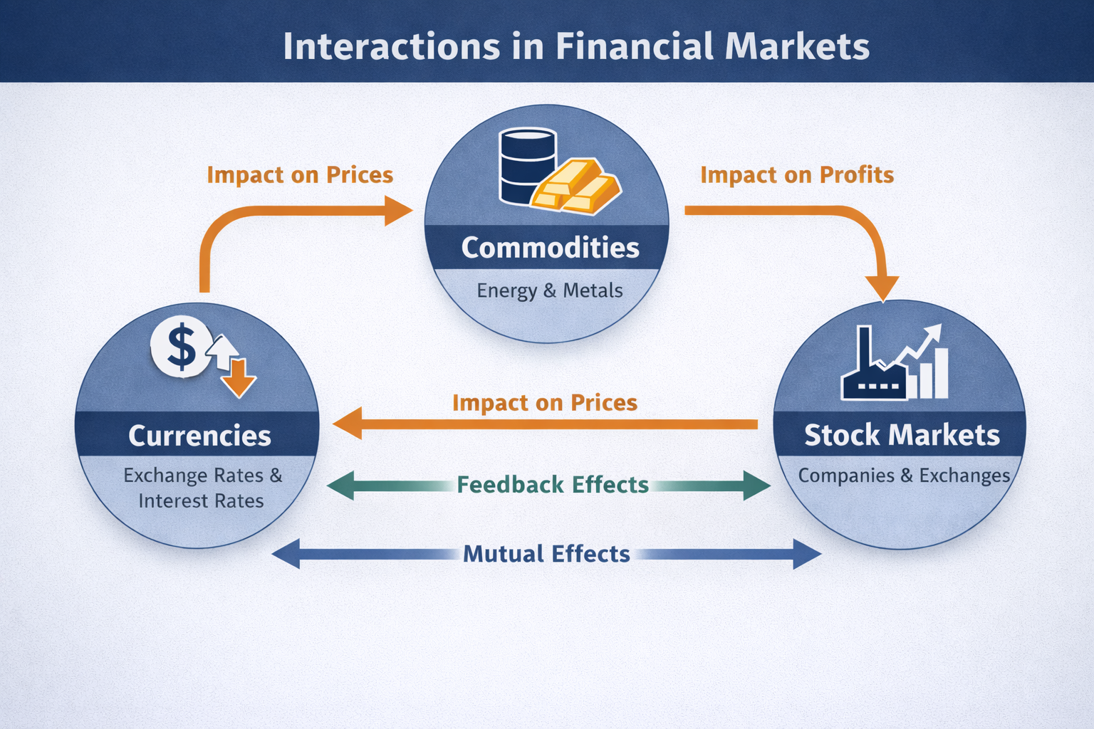 Wechselwirkungen unter verschiedenen Assetklassen.